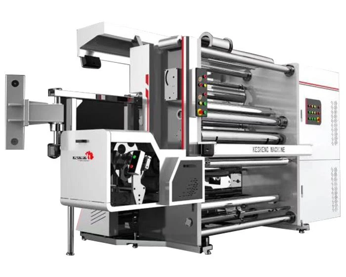 Automatic Vertical Paper Slitting And Rewinding Machine