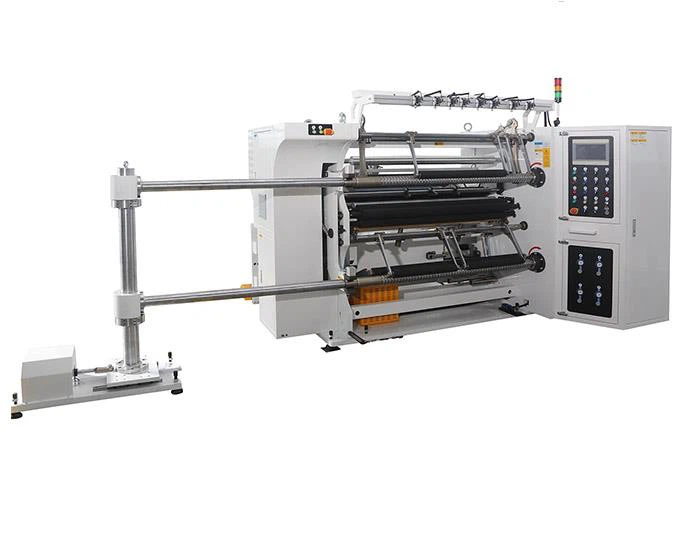 High Speed Plastic Film Slitter Rewinder Machine