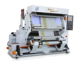Rewinder Machine To Inspect Printed Film Rolls
