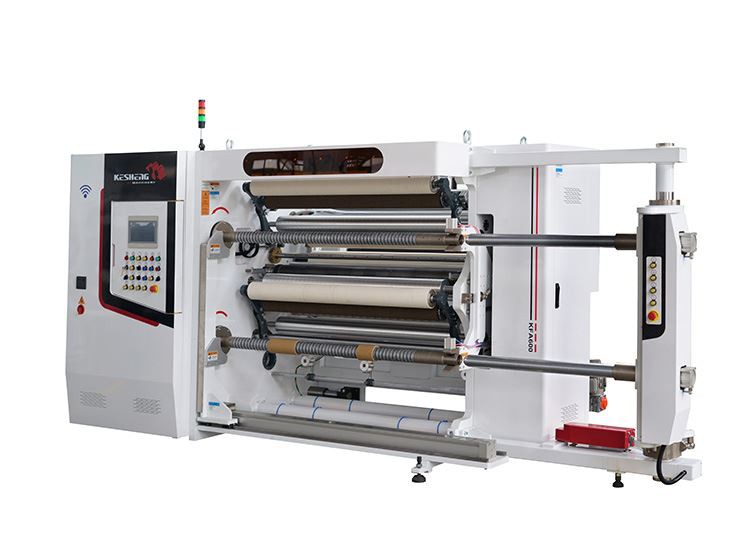 Plastic Film Roll Slitting Machine